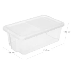 Outlet SONGMICS 12 Boites transparent