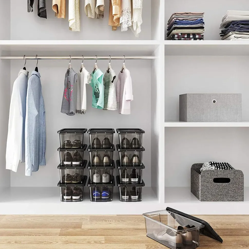 Outlet SONGMICS 12 Boites transparent