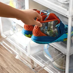 Sale SONGMICS 6 Boîtes à chaussures porte