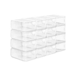 Cheap SONGMICS 16 Boîtes chaussures arrondies