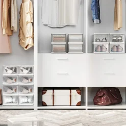 Cheap SONGMICS 16 Boîtes chaussures arrondies