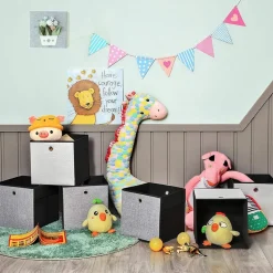 Hot SONGMICS 2 Boîtes couvercles magnétiques