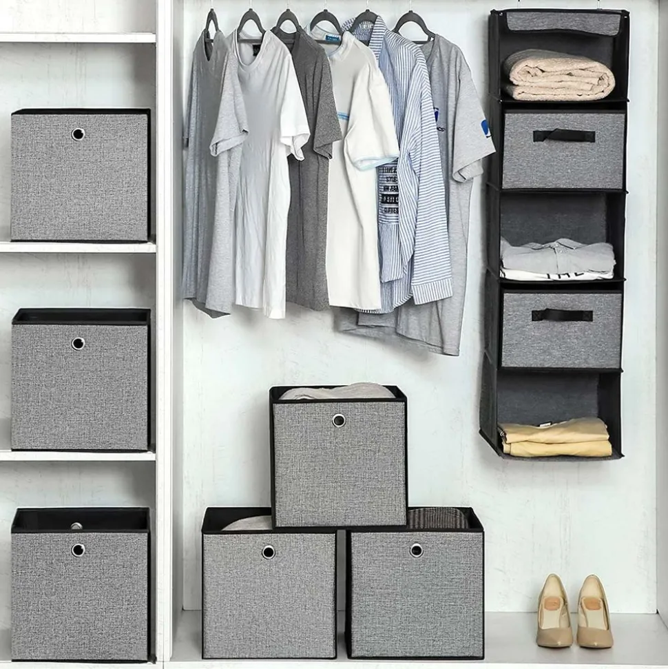 Hot SONGMICS 2 Boîtes couvercles magnétiques