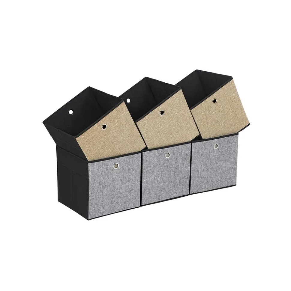 Hot SONGMICS 2 Boîtes couvercles magnétiques