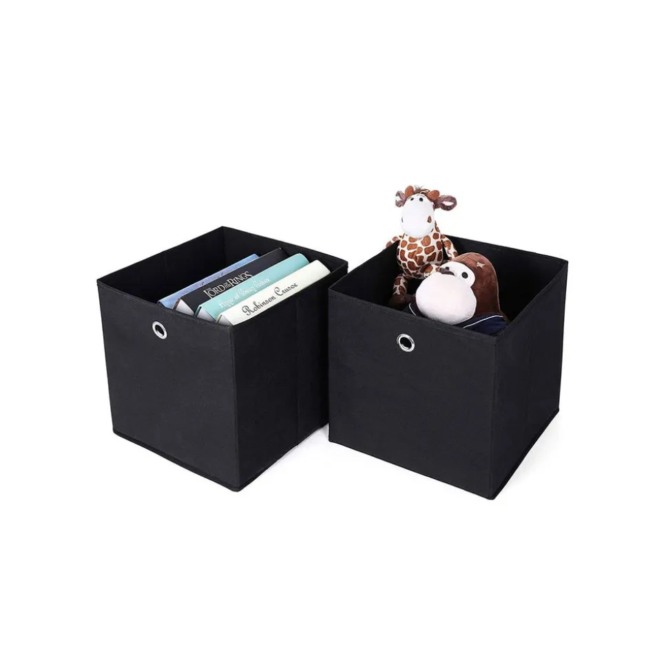 Shop SONGMICS 6 Boîtes de rangement beige