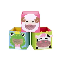 Clearance SONGMICS 3 Boîtes rangement animaux