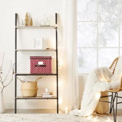 Fashion SONGMICS 3 Boîtes rangement Noël Rouge