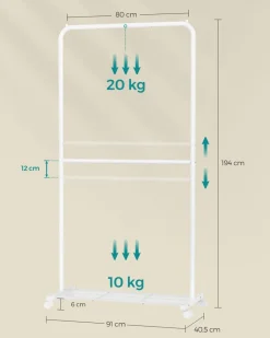 Hot SONGMICS 3 Boîtes rangement pour enfant Blanc