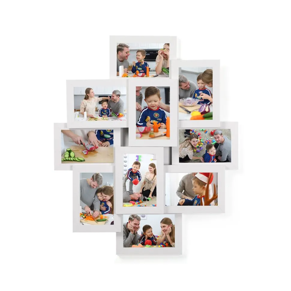 Outlet SONGMICS 12 Cadres photo noir