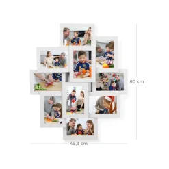 Outlet SONGMICS 12 Cadres photo noir