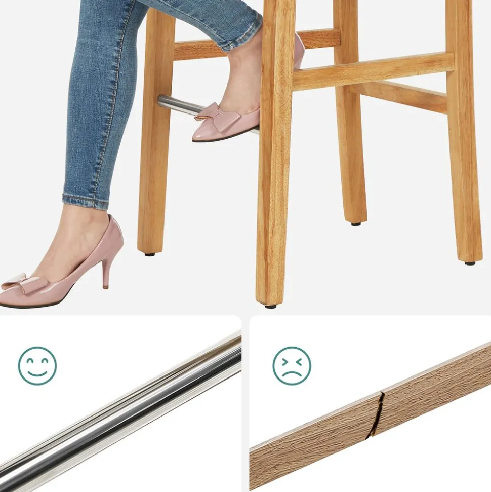 Best Sale SONGMICS 2 Chaises dossier Gris