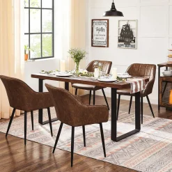 Discount SONGMICS 2 Chaises hautes foncé Gris