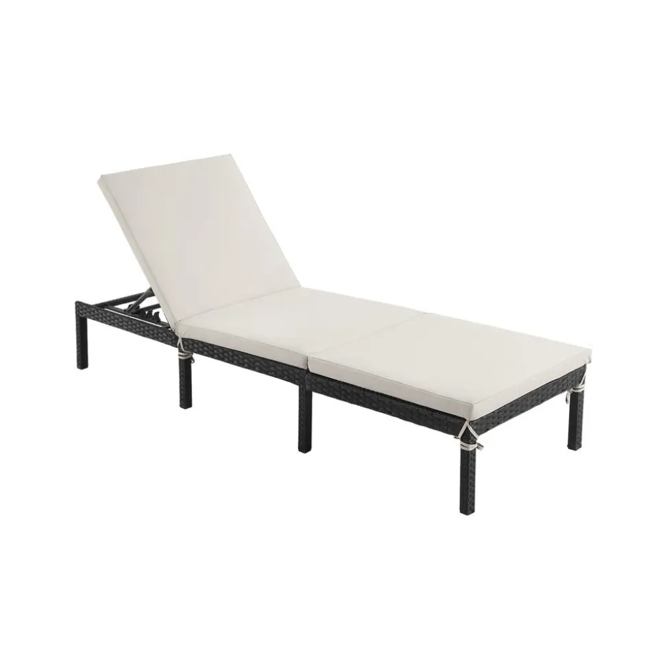 Discount SONGMICS 2 Chaises pliantes alu gris