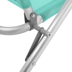 Best SONGMICS 4 Chaises pliantes alu noir