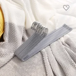 Sale SONGMICS 20 Cintres à ouverture gris