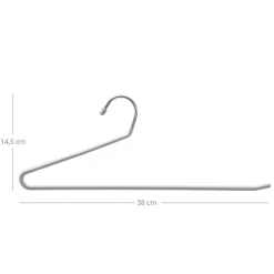 Sale SONGMICS 20 Cintres à ouverture gris