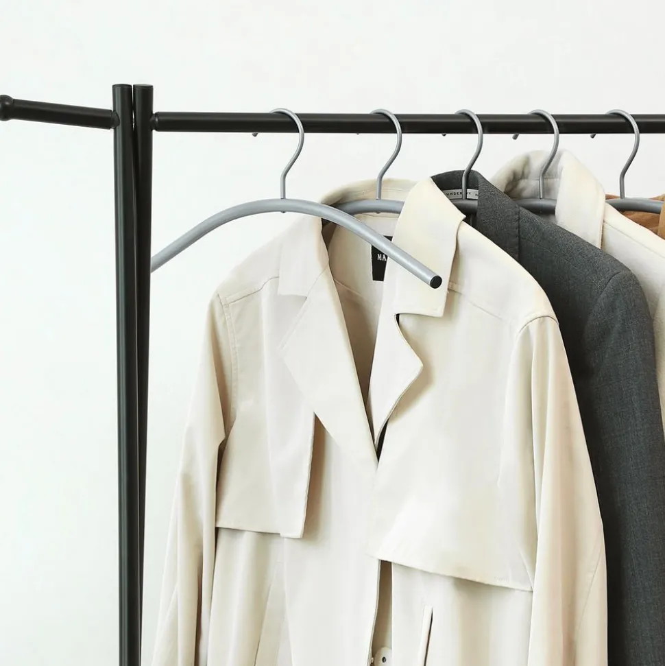 New SONGMICS 10 Cintres arqués Gris