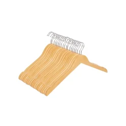 Clearance SONGMICS 20 Cintres bois blanc