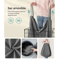 Online SONGMICS 6 Cintres bois d'érable