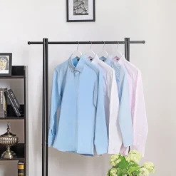 Clearance SONGMICS 50 Cintres bois d'érable noir