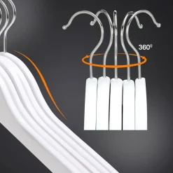 Cheap SONGMICS 30 Cintres bois massif blanc