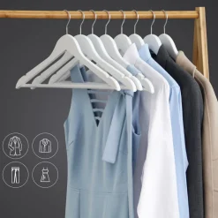 Cheap SONGMICS 30 Cintres bois massif blanc