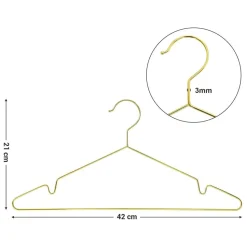 Best Sale SONGMICS 20 Cintres doré Gris