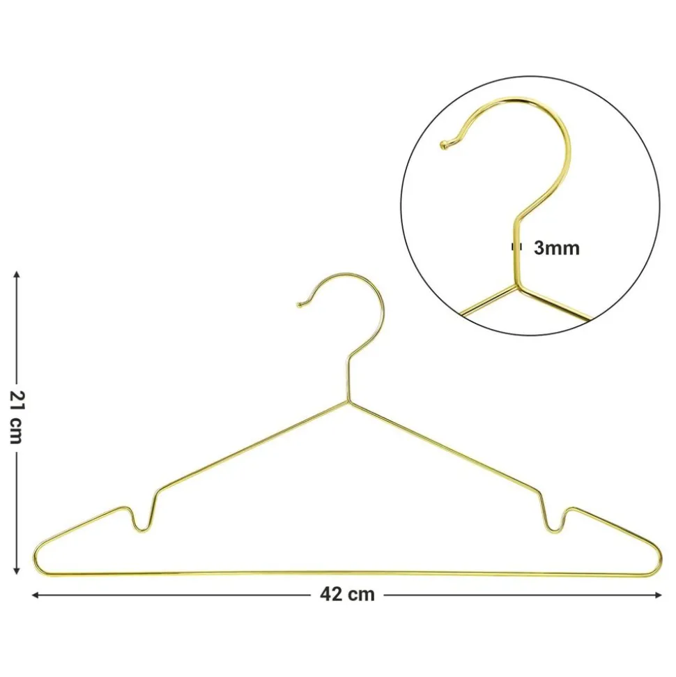 Best Sale SONGMICS 20 Cintres doré Gris