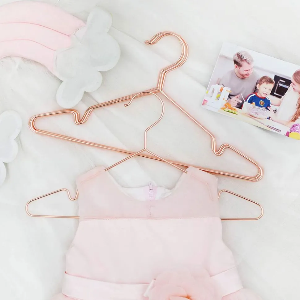 Best SONGMICS 20 Cintres enfant rose gold