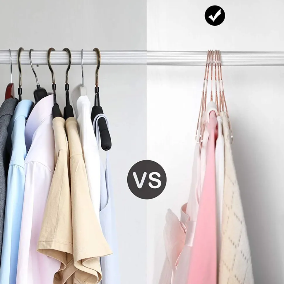 Best SONGMICS 20 Cintres enfant rose gold