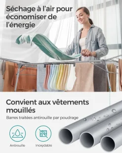 Online SONGMICS 4 Cintres magiques Noir