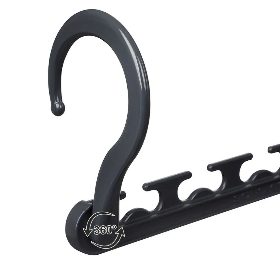 Best Sale SONGMICS 10 Cintres magiques noir