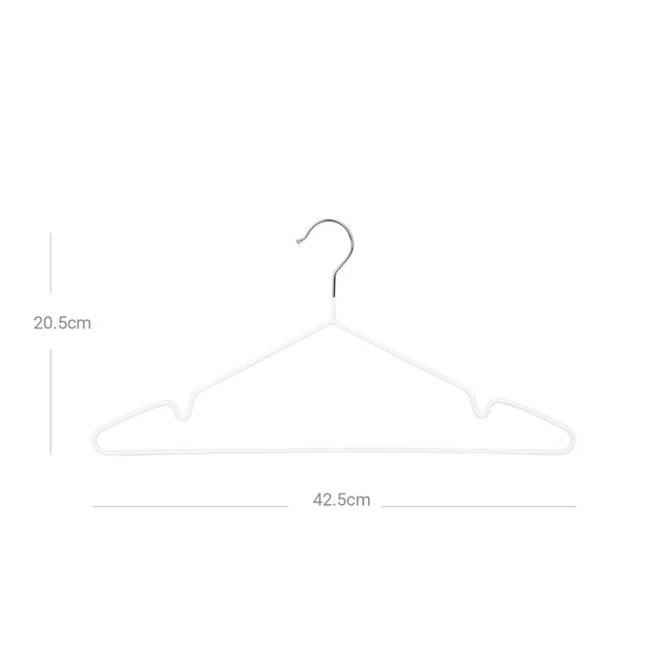 Best SONGMICS 20 Cintres métal blanc