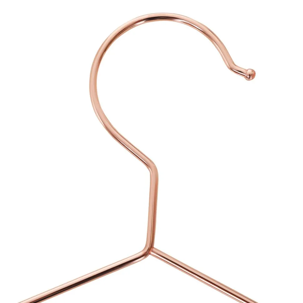 Cheap SONGMICS 10 Cintres métal rose gold