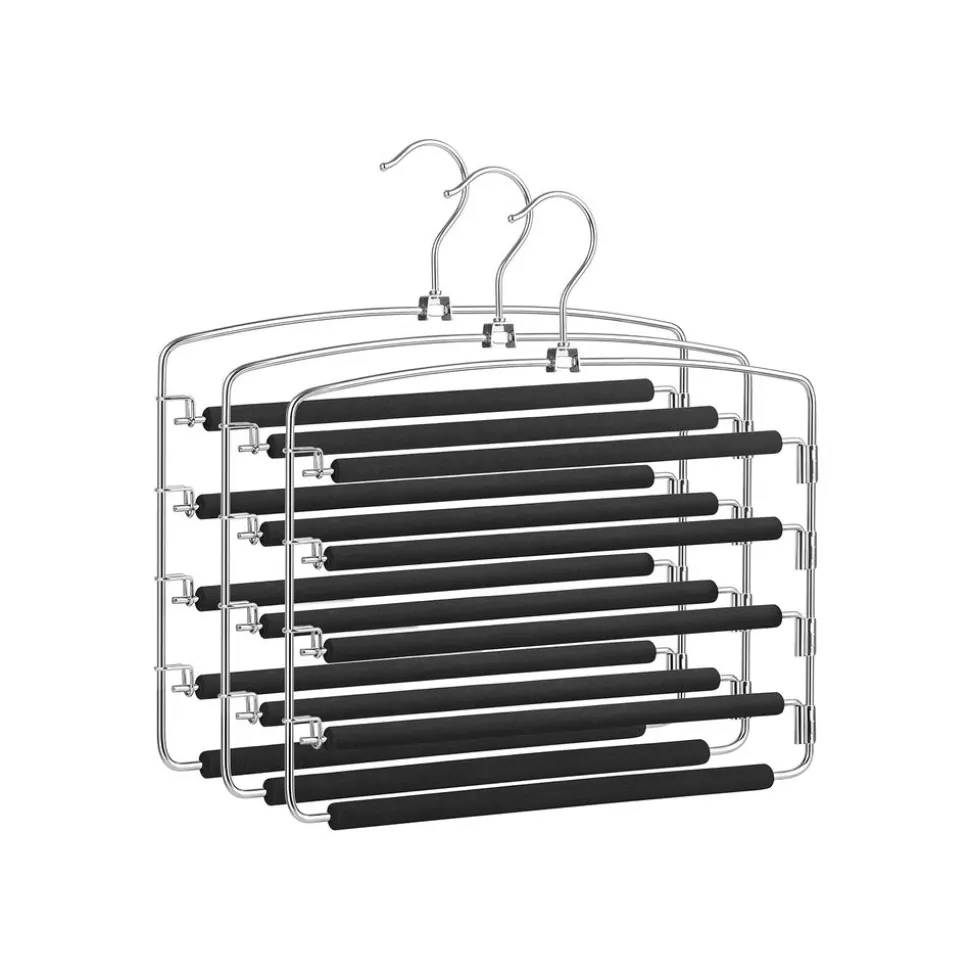 New SONGMICS 3 Cintres multiples noir