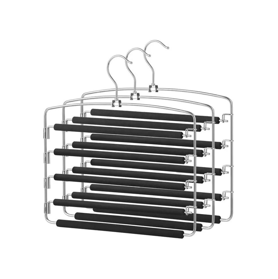 New SONGMICS 3 Cintres multiples noir