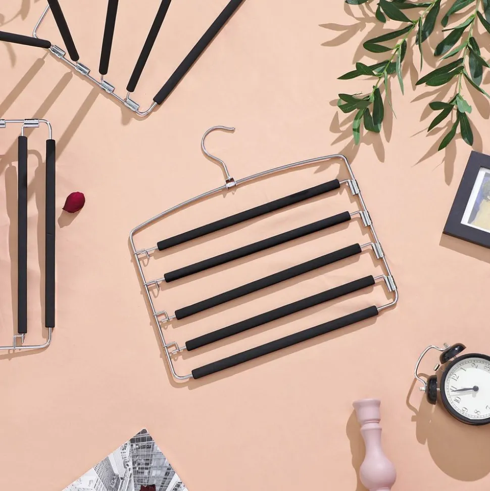 New SONGMICS 3 Cintres multiples noir