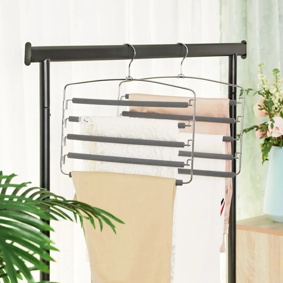 New SONGMICS 3 Cintres multiples noir