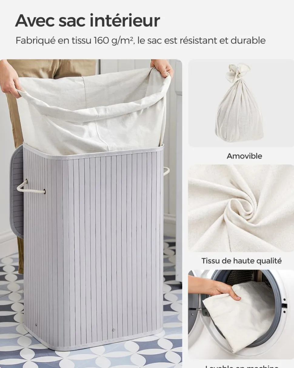 Cheap SONGMICS 12 Cintres pantalon noir