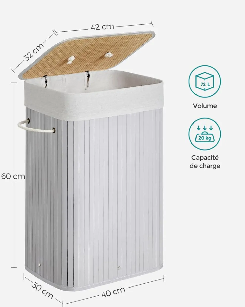 Cheap SONGMICS 12 Cintres pantalon noir