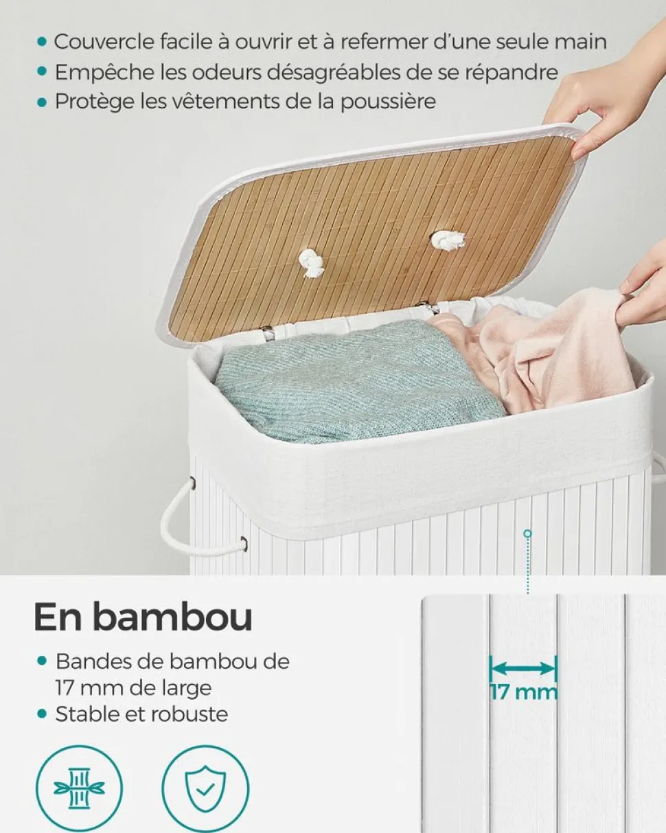 Cheap SONGMICS 12 Cintres pantalon noir