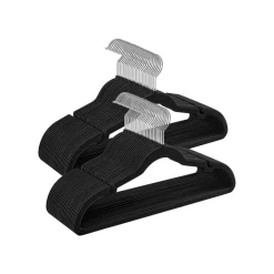 Fashion SONGMICS 20 Cintres pantalons noir