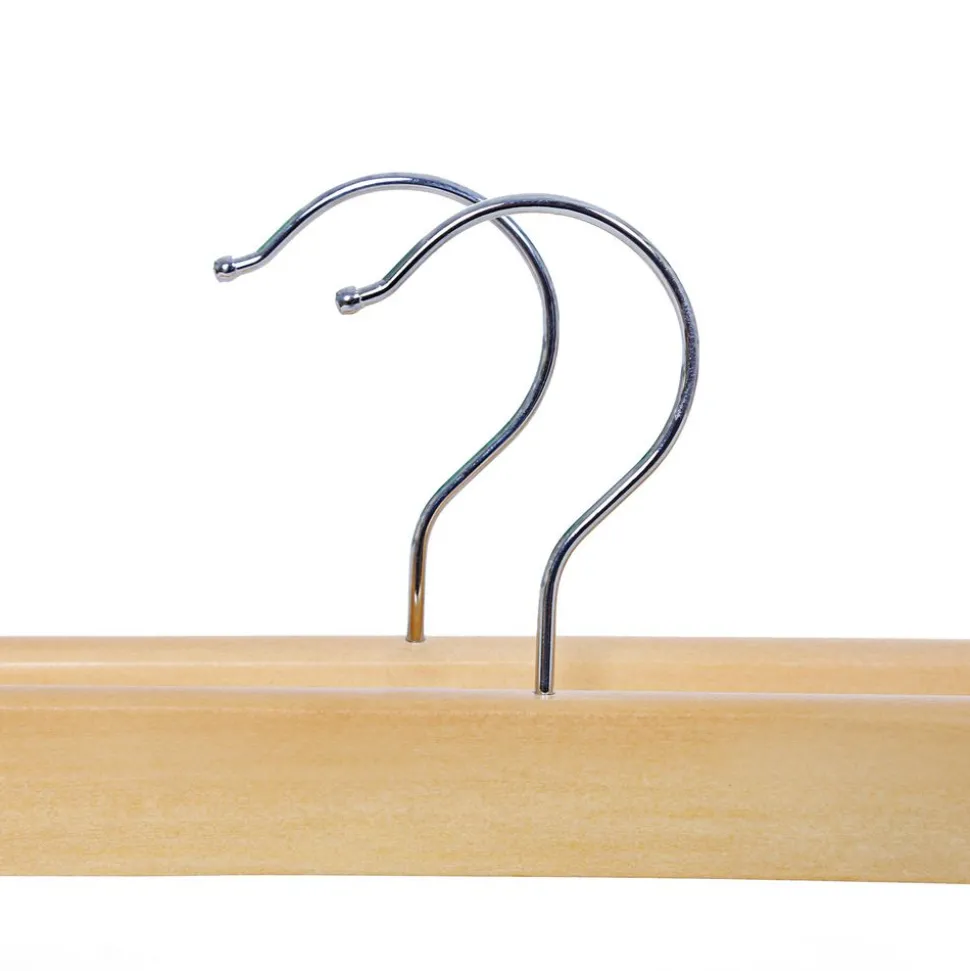 Best SONGMICS 8 Cintres pinces bois