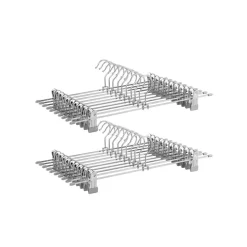 Outlet SONGMICS 20 Cintres pinces gris