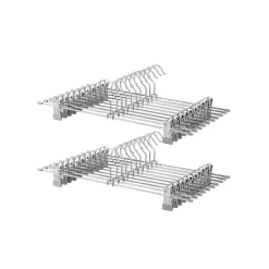 Outlet SONGMICS 20 Cintres pinces gris