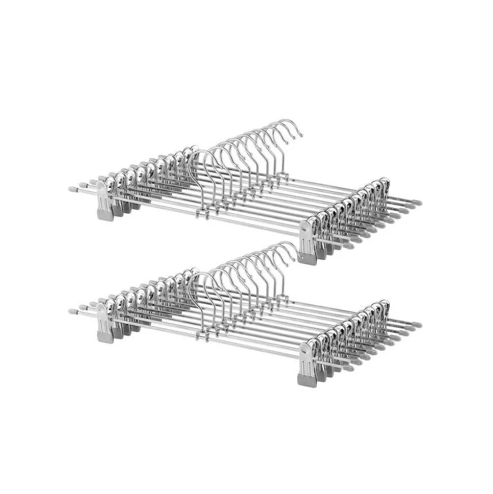 Outlet SONGMICS 20 Cintres pinces gris