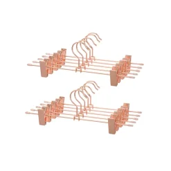 Outlet SONGMICS 10 Cintres pinces rose gold Or Rose