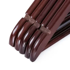 Shop SONGMICS 20 Cintres érable marron