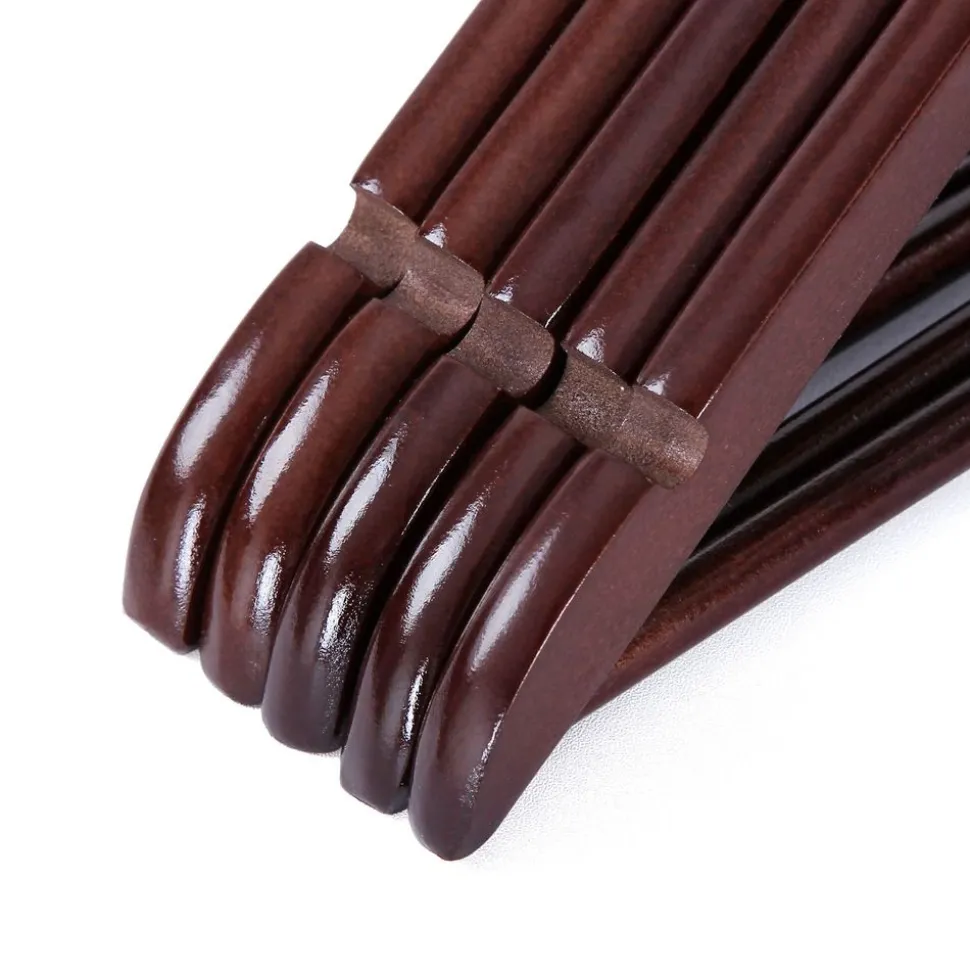 Shop SONGMICS 20 Cintres érable marron