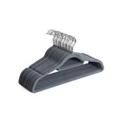 Discount SONGMICS 50 Cintres velours gris